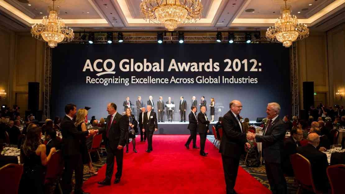 ACQ Global Awards 2012 Recognizing Excellence Across Global Industries