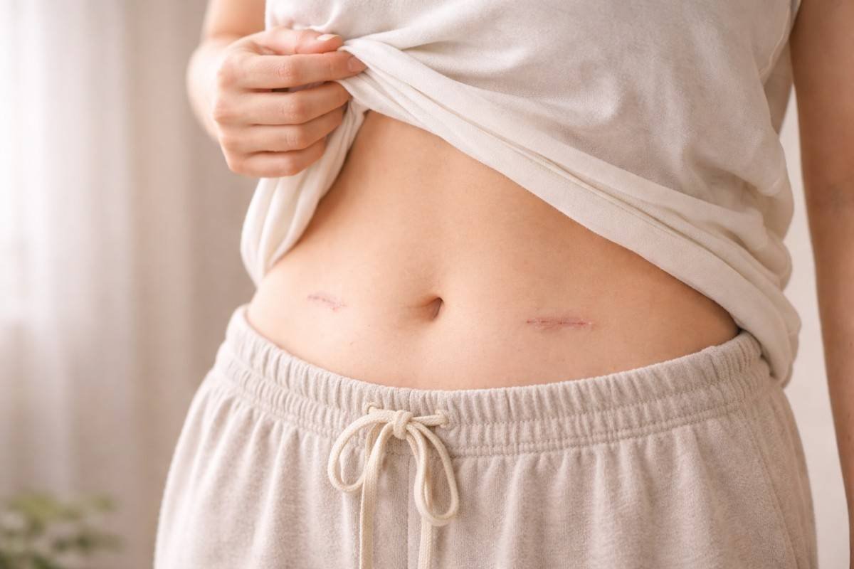 Visible Scars And Incision Healing